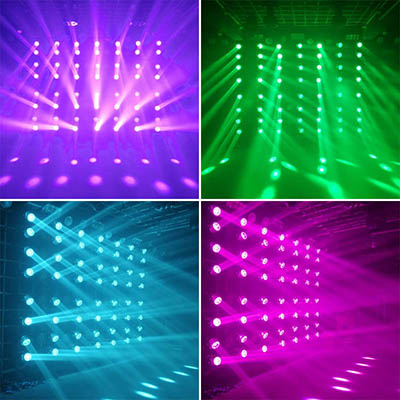 Lighting Effect For 60W RGBW LED Moving Head Light