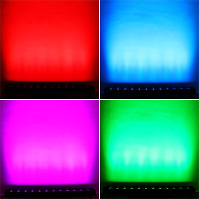 Lighting Effect For 12x12W RGBAL LED Par Light